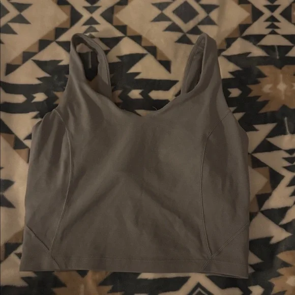 Lululemon grey align tank - Picture 2 of 4